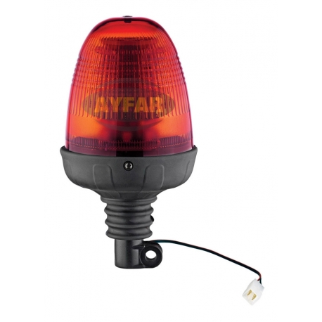 TR518 - 7 DÖNER TRAFİK İKAZ LAMBA / LED TİPİ KIRMIZI