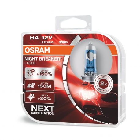 OSRAM H4 NIGHT BREAKER LASER %150 FAZLA IŞIK