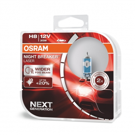 OSRAM H8 NIGHT BREAKER LASER %150 FAZLA IŞIK