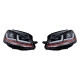 OSRAM VW Golf VII LEDriving Komple Led Far (Siyah - Halogen Soketli)