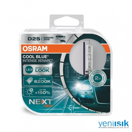 D2S COOL BLUE INTENSE XENARC (NEXT GEN) 6200K BEYAZ IŞIK