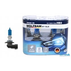 12V HB3 9005 SKY BLUE 5500K BEYAZ IŞIK