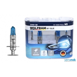 12V H1 SKY BLUE 5500K BEYAZ IŞIK