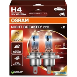 H4 NIGHT BREAKER 220 %220 FAZLA IŞIK